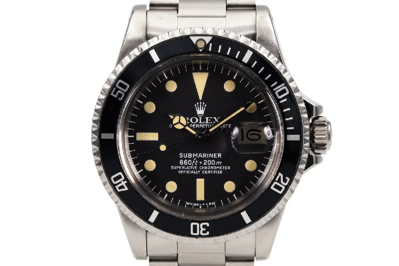 Shop Rolex Watches with Classic Appeal –1977 Rolex Submariner 1680