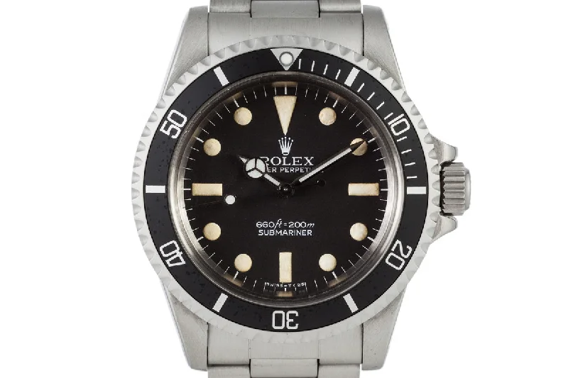 Timeless Rolex Watches for Every Style –1977 Rolex Submariner 5513 with Mark 1 Maxi Dial with Box and Papers