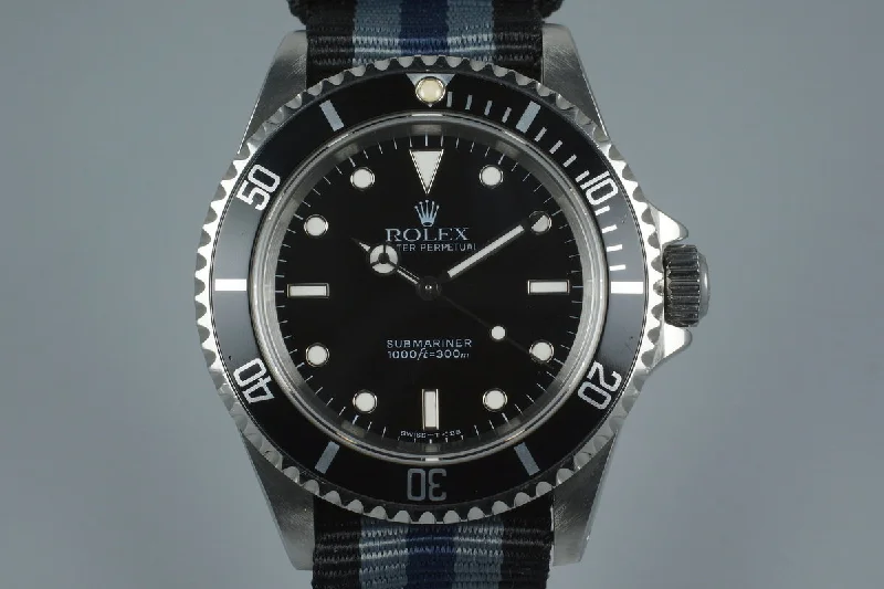 Rolex Watches: Legendary Quality and Precision –1993 Rolex Submariner 14060