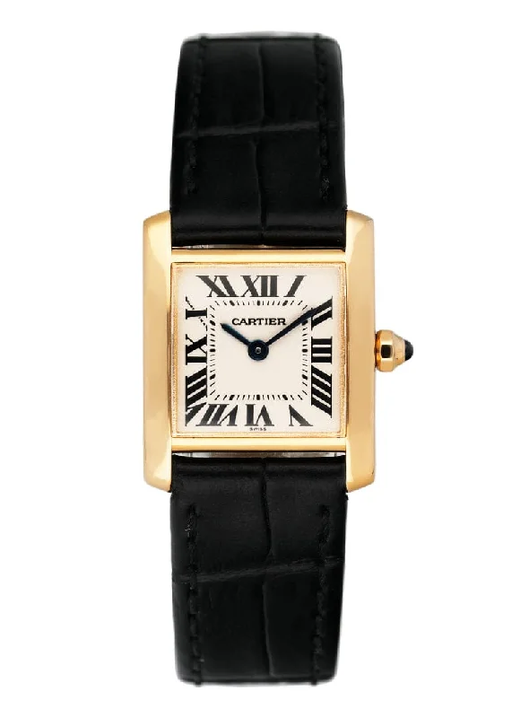 Cartier Watches: Precision Meets Perfection –Cartier Tank Francaise 1820 18K Yellow Gold Ladies Watch