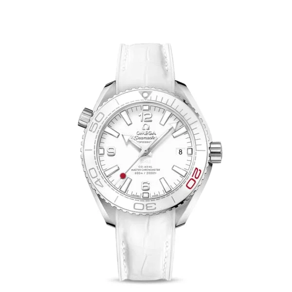 Explore Omega Watches for Precision Timekeeping –Omega Seamaster 40mm Watch - Ref: 522.33.40.20.04.001 - White Index Dial, White Leather Strap