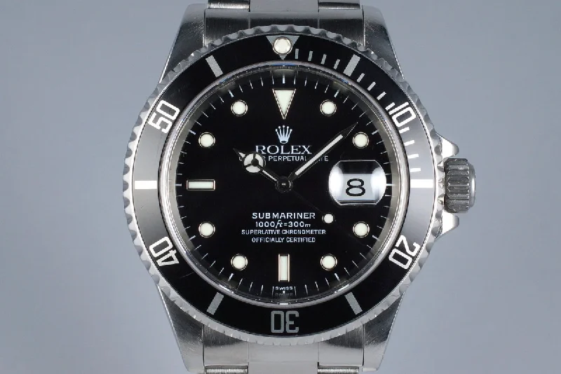 Discover Your Ideal Rolex Watch –1999 Rolex Submariner 16610