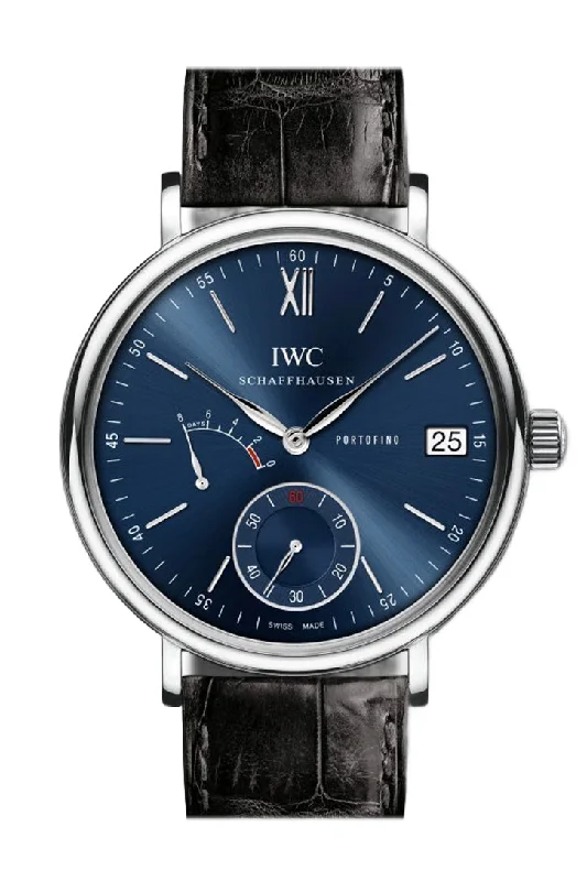 IWC Watches: The Epitome of Swiss Craftsmanship –IWC Portofino 8 Day 45 Blue Dial Watch IW510106