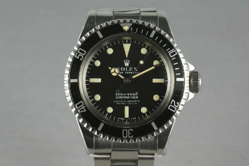 Find Rolex Watches That Will Last a Lifetime –Rolex Submariner 5512 Unpolished Case