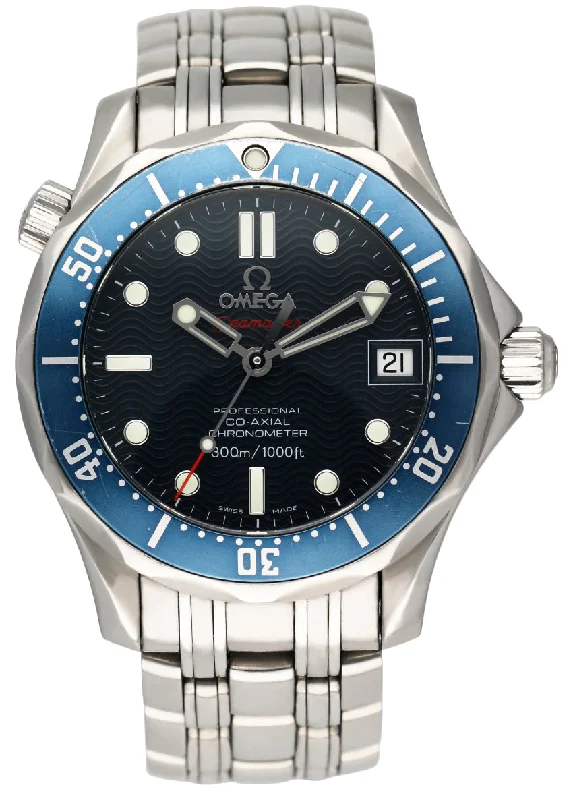 Omega Watches: Iconic Designs for the Watch Enthusiast –Omega Seamaster 2222.80.00 Blue Dial Mens Watch