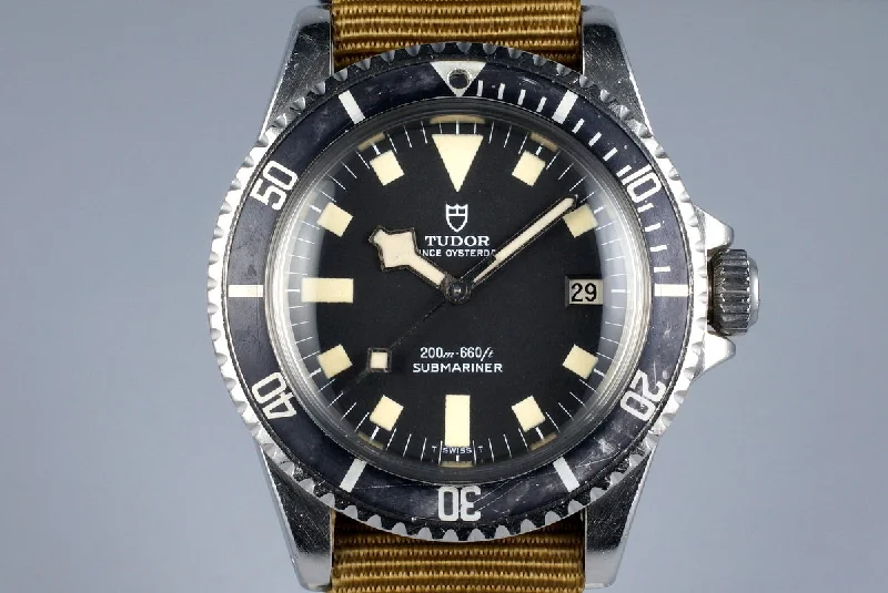 Find Classic Rolex Models for Your Collection –1977 Tudor Submariner 94110 Black Snowflake